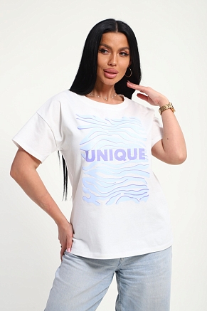 Женская футболка 85663 / белый