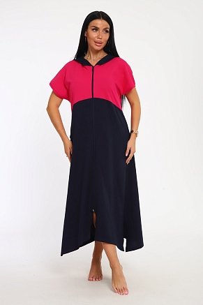 Женский халат 33519 / синий