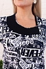 Женский костюм с бриджами 39011 / темно-синий №14