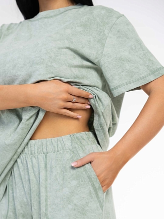 Женский костюм мод.2047/1 / Зеленый