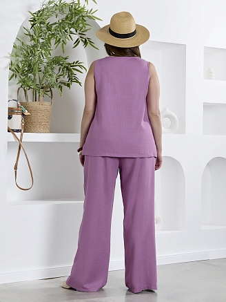 Женская блуза (топ) Камео-6 / лиловый