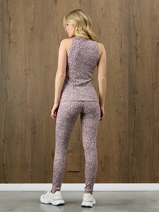 Женские леггинсы Флеш-1 Б-063 / бежевый