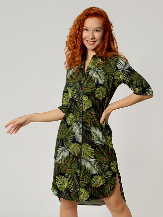 Женская туника "Сафари" / Зелёный арт.к3305зл