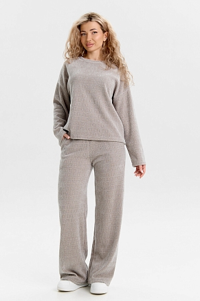 Женский костюм 37001 / жемчужно-серый