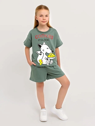 Детский костюм "Комиксы" / Хаки арт. дк287хк