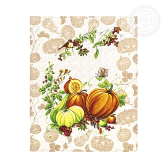 Набор полотенец рогожка / Дары осени