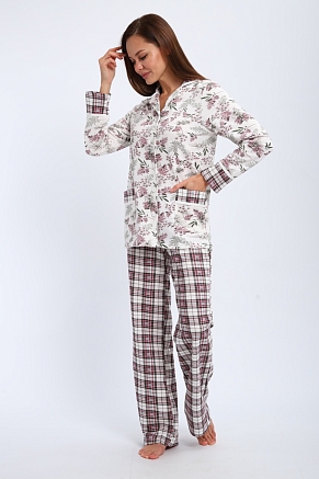 Пижама женская Салли / Укроп