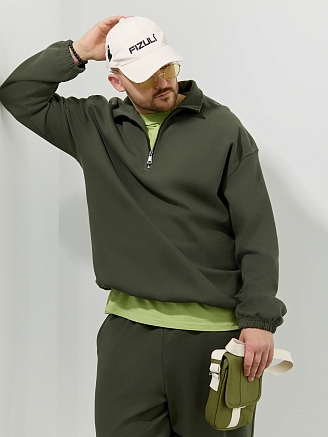 Мужская толстовка Интер-1 / хаки