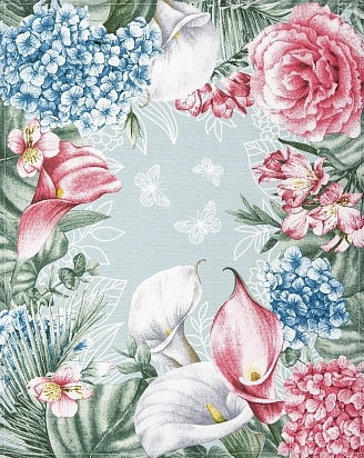 Полотенце кухонное рогожка купон / В ассортименте