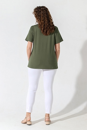 Женская футболка Базис-5 / хаки