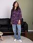 Женская рубашка мод.2176/3 / Фиолетовый
