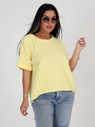 Женская футболка Джил / желтый