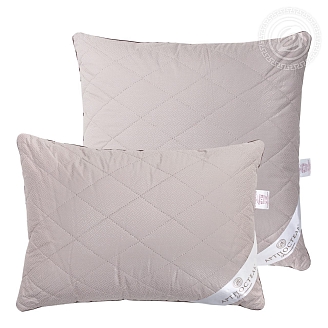 Подушка "Верблюжья шерсть" тик / Премиум