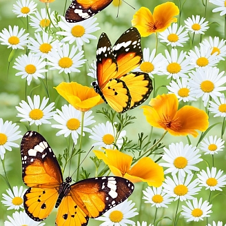 Полотенце вафельное набивное / №1562