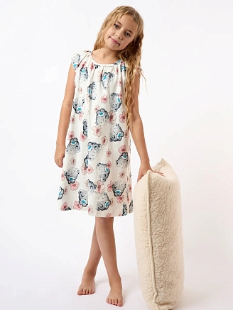 Детская сорочка "Луна" / Мишка Тедди