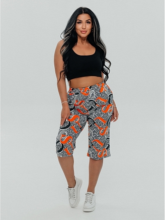 Женские бриджи Дачница плюс / Графит