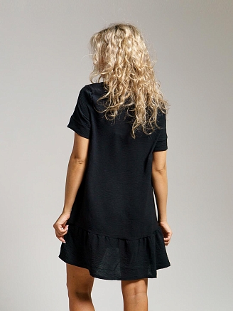 Женское платье мод.1425/8 / Черный