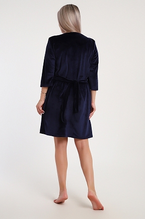 Женский халат 526 / Синий