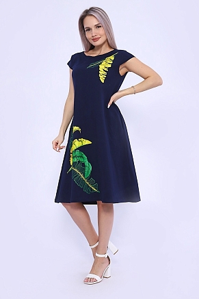 Женское платье 739 / Синий
