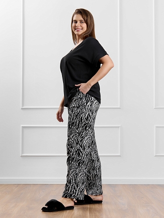 Женские брюки Элегия-1 Б-066 / чёрный