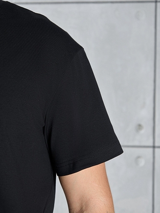 Фуфайка (футболка) мужская Арчи-2 ФП-055 / чёрный 