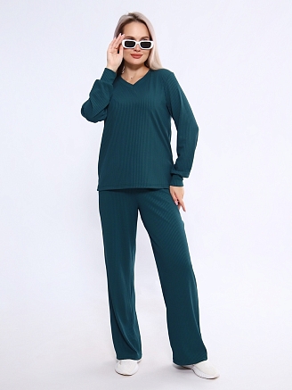 Женский костюм 745 / Изумрудный