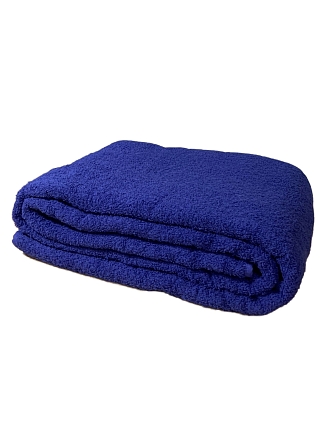 Простыня махровая Туркмения / Темно-синий