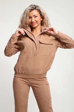 Женский костюм 35279 / бежевый