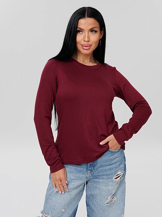 Женская кофта К-02(ПВ) / Бордовый