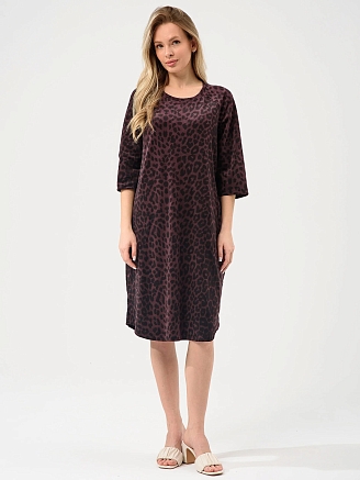 Женская туника "Сафари" 2427-В / Бордовый