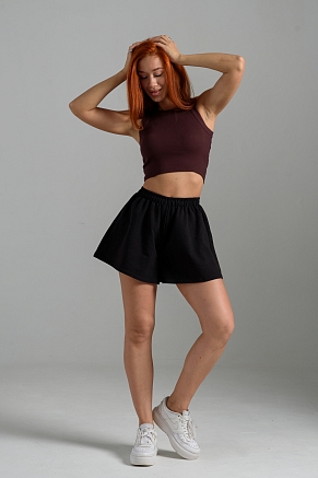 Женский топ 14408/2 / шоколад