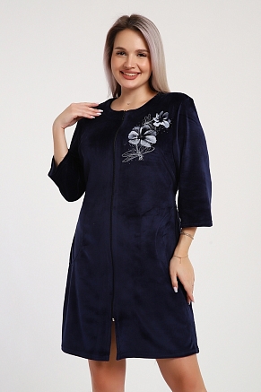Женский халат 526 / Синий