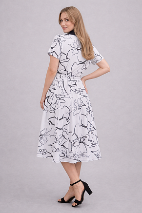 Женское платье 39065 / белый