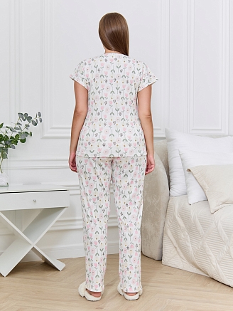 Женская пижама Мэри-2 / молочный