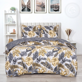 Постельное бельё поплин De Luxe Тропикано