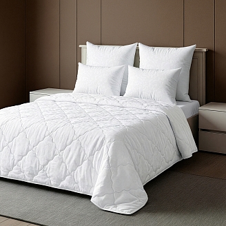 Одеяло стеганое "Хорошо Дома" гипоаллергенное 300 гр/м2 / Белая ветка