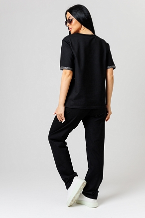 Женский костюм с брюками 2013 / Черный