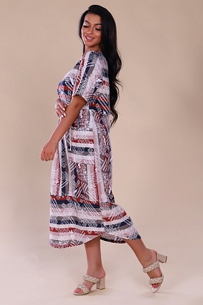 Женское платье Агнесса 721 / Терракот