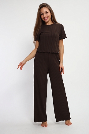 Женский костюм 85557 / шоколадный