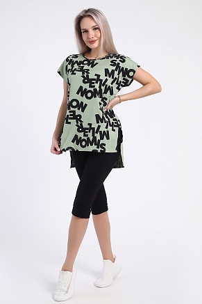 Женский костюм Буква 796 / Оливковый