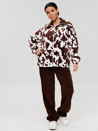 Женский костюм К-215(Ф) / Коричневый