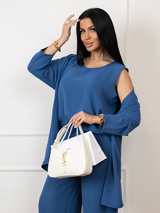 Женский костюм мод.2142 / Синий