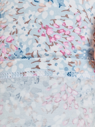 Женская ночная сорочка Юстина / голубой