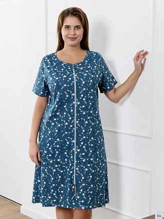 Женский халат Элит / индиго