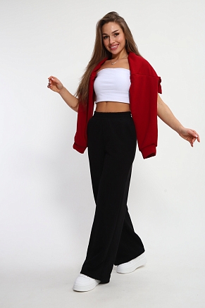 Женские брюки Палаццо 85556 / черный