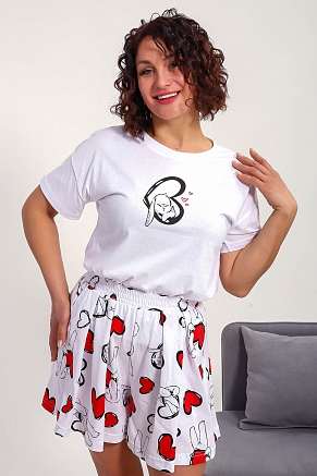 Женская пижама 88143 / белый