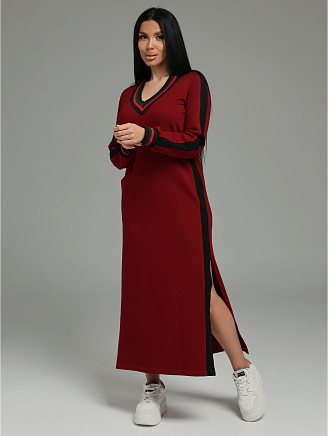 Женское платье Дебора / Бордо