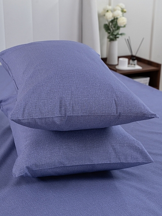 Постельное белье поплин Иваново (без пододеяльника) / Лаванда