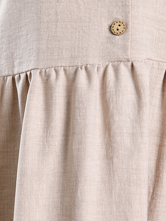 Женское платье "Женский каприз-1" / бежевый