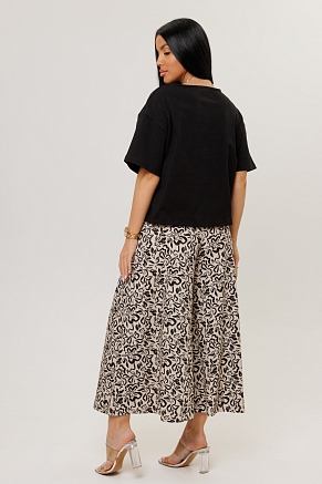 Женский костюм с брюками 2262/1 / Черный